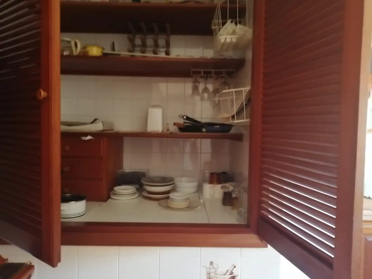 Kitchen of Flat for rent in San Roque  with Furnished