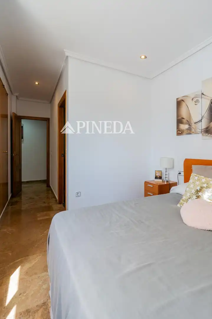Bedroom of Flat for sale in Puçol  with Air Conditioner and Balcony