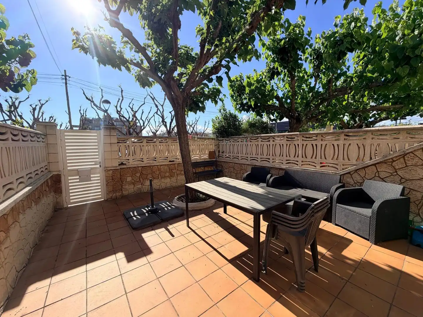 Terrassa de Casa adosada en venda en Cunit amb Jardí privat, Terrassa i Traster