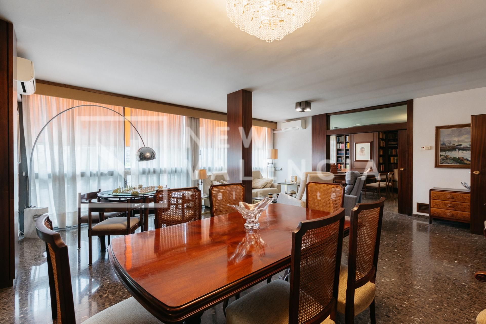 Dining room of Flat for sale in  Valencia Capital  with Air Conditioner, Heating and Terrace
