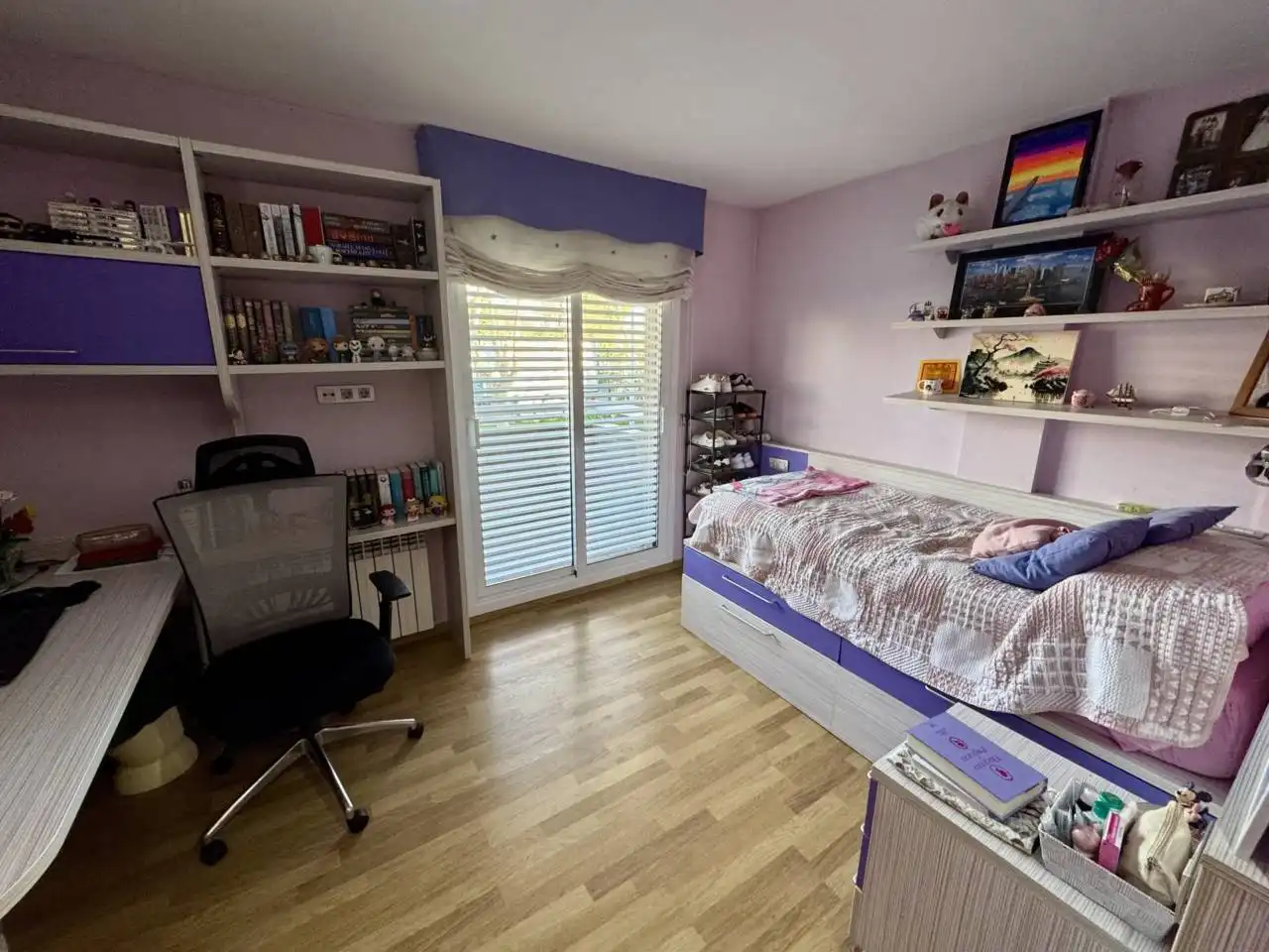 Bedroom of Houses for sale in Cerdanyola del Vallès  with Air Conditioner, Heating and Private garden