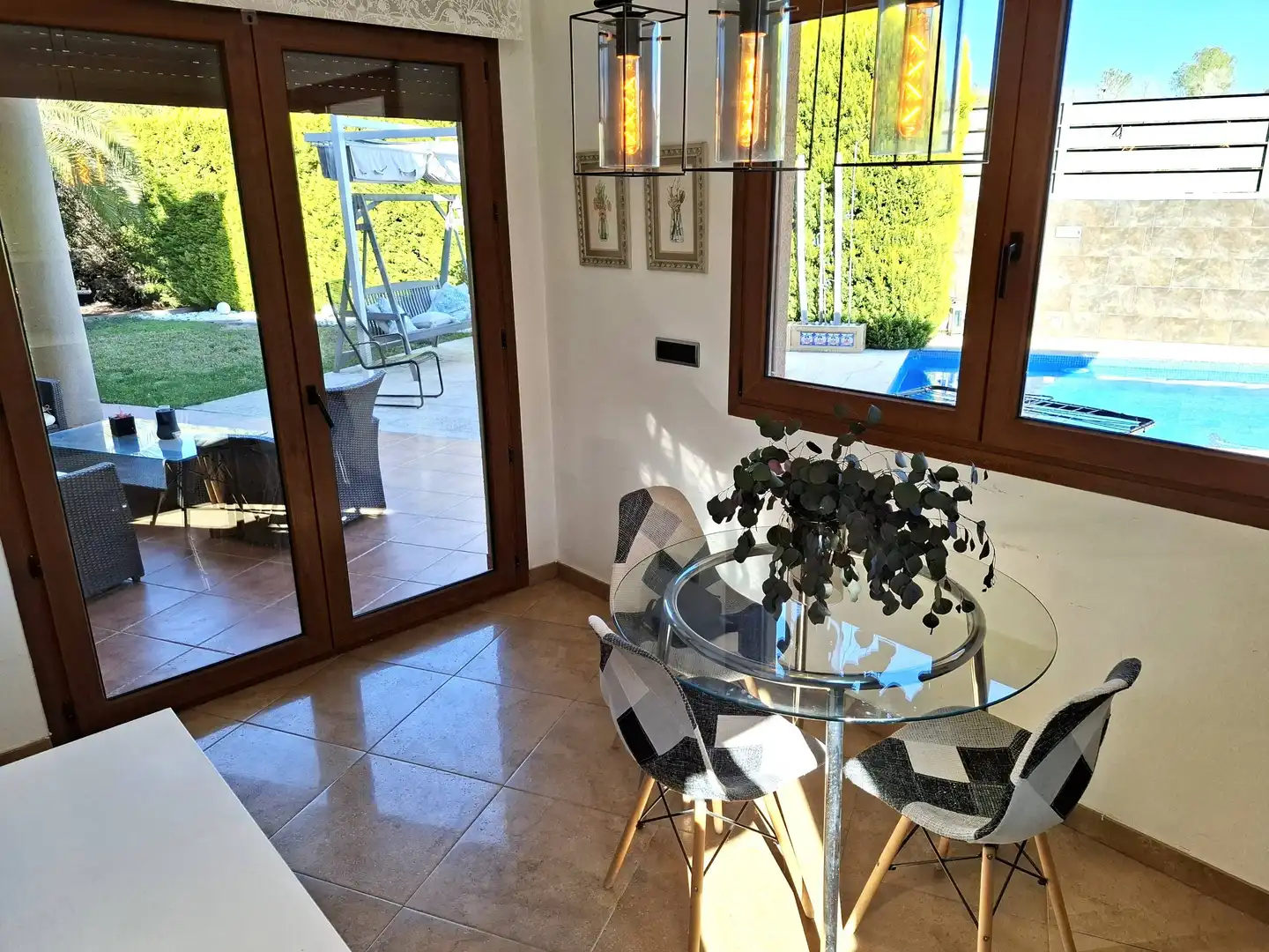 Dining room of Houses for sale in Murcia  with Air Conditioner, Heating and Private garden