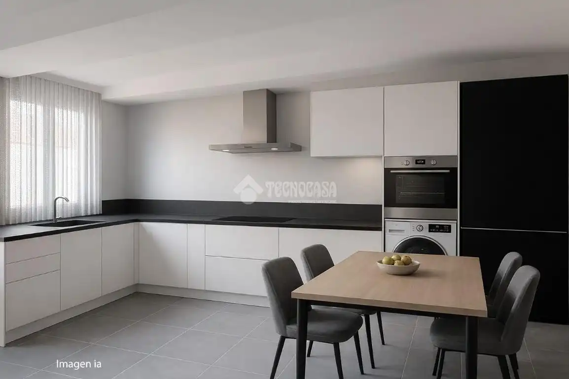 Cocina de Piso en venta en Manresa con Terraza y Trastero