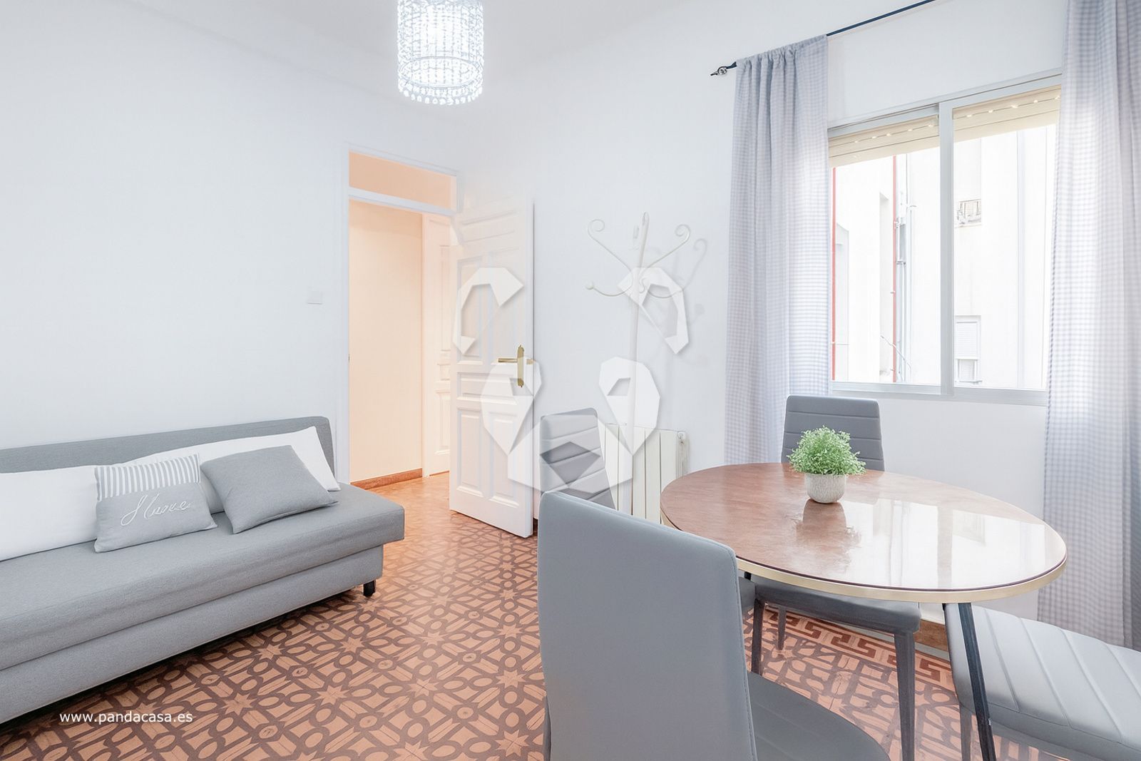 Bedroom of Flat to rent in  Madrid Capital  with Heating, Furnished and Oven