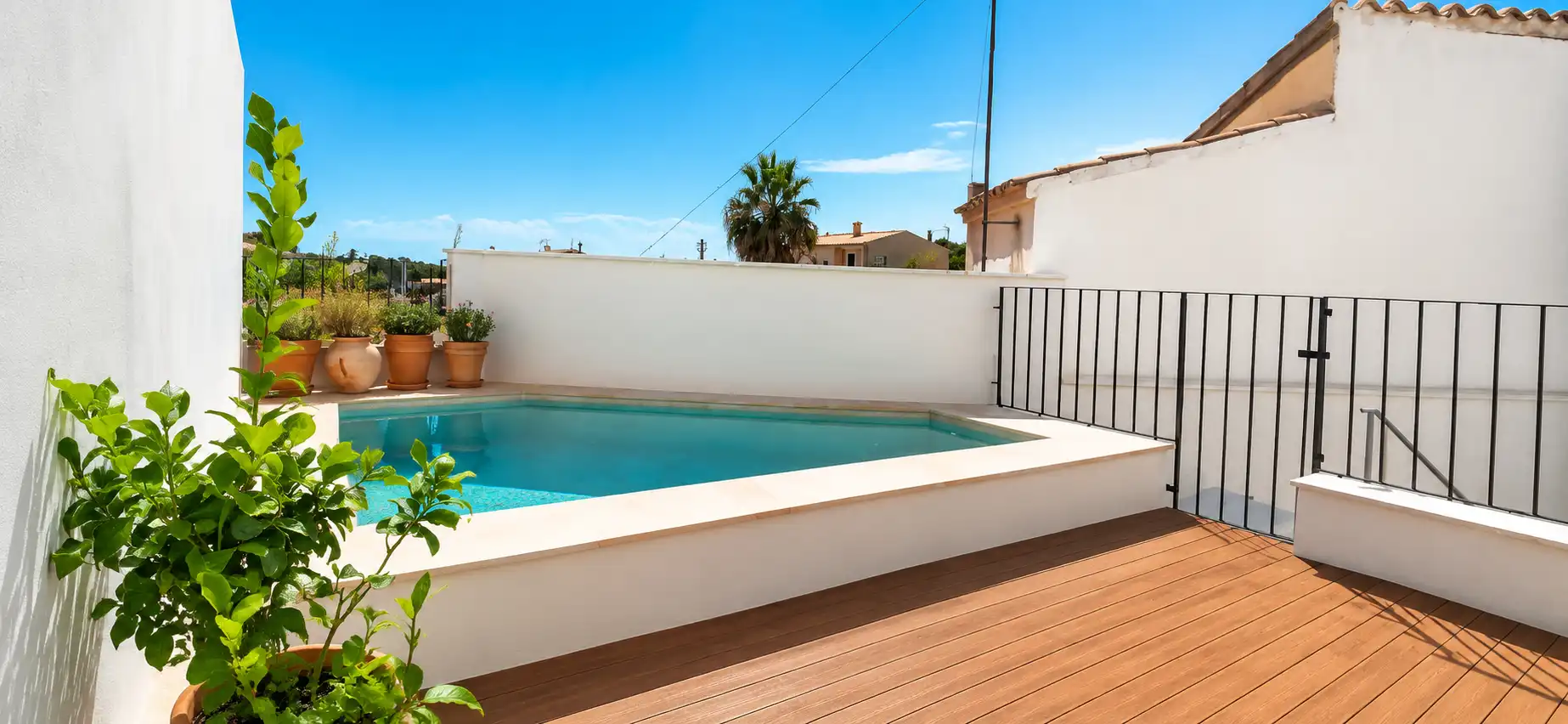 Piscina de Casa o xalet en venda en  Palma de Mallorca amb Aire condicionat, Calefacció i Terrassa