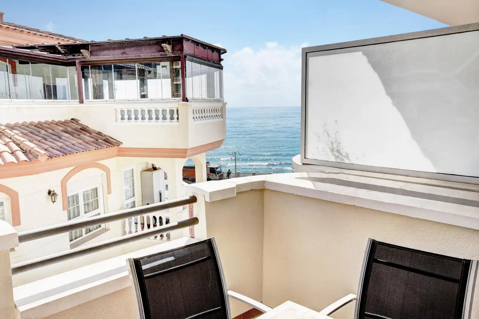 Terrassa de Apartament en venda en Benalmádena amb Aire condicionat, Terrassa i Piscina comunitària