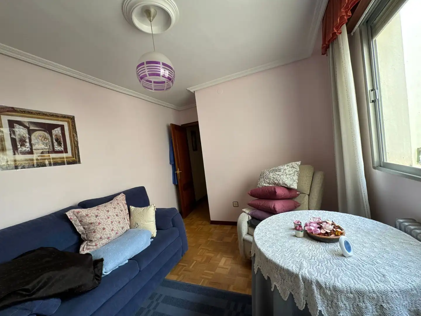 Sala de estar de Piso en venta en Benavente con Calefacción y Amueblado