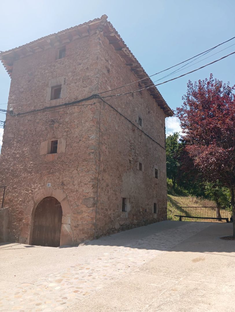 Vista exterior de Casa o xalet en venda en Pradillo amb Moblat
