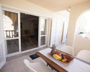 Terrace of Attic to rent in El Ejido  with Air Conditioner, Heating and Parquet flooring