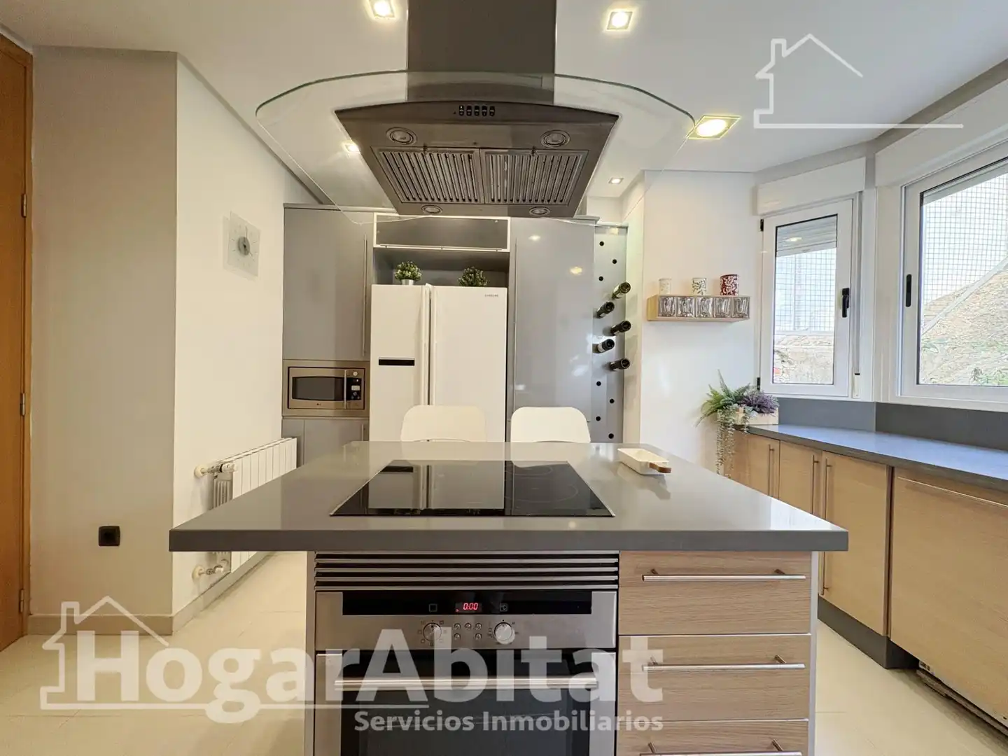 Cuina de Casa o xalet en venda en Cullera amb Aire condicionat, Terrassa i Traster
