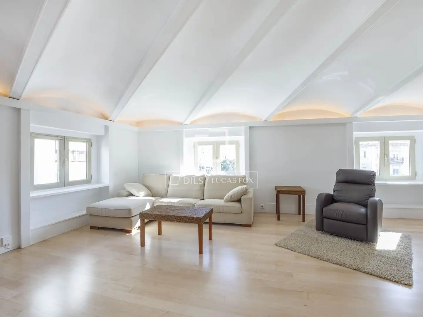 Sala de estar de Piso de alquiler en Valencia con Aire acondicionado, Calefacción y Parquet