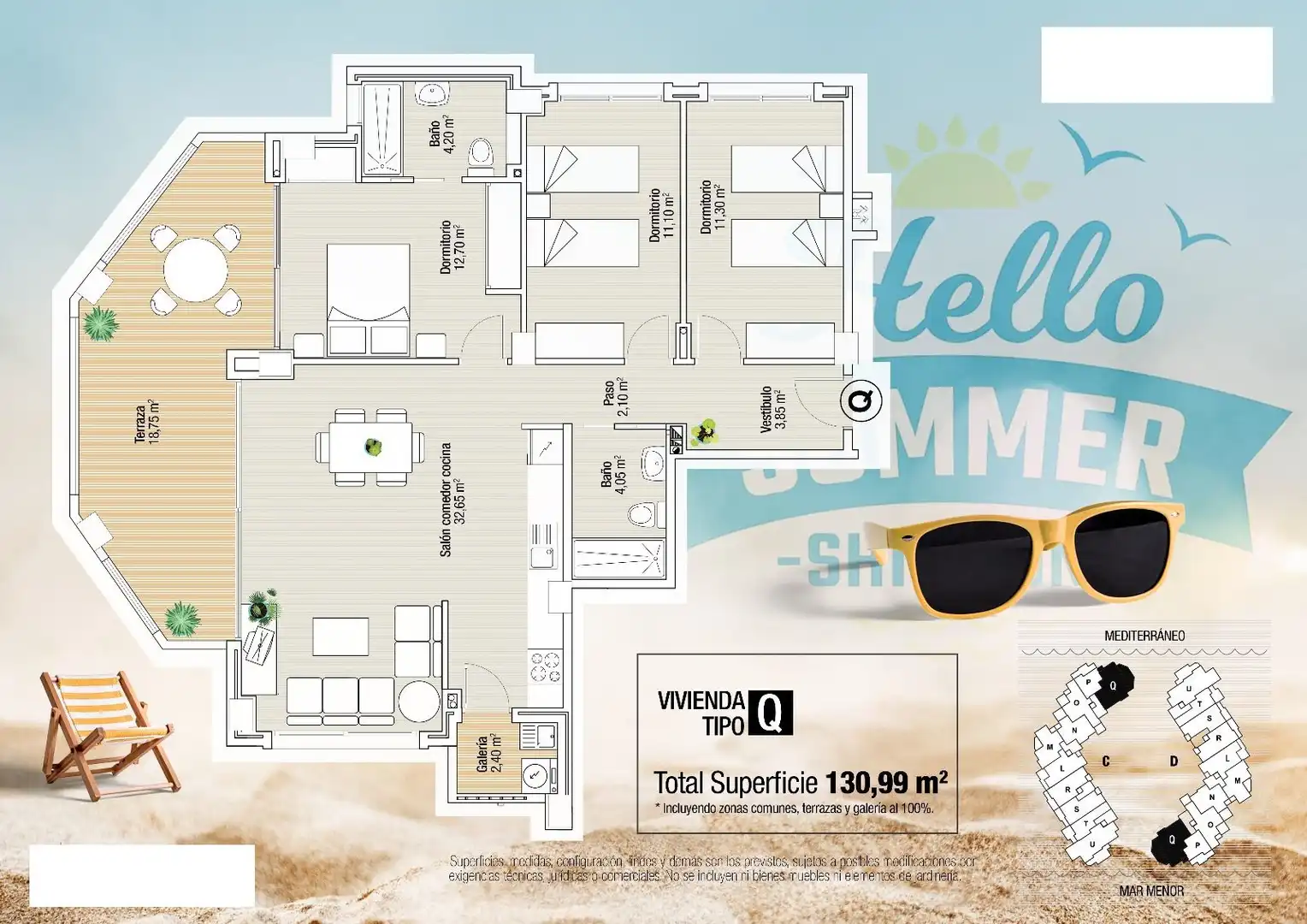 Apartament amb piscina en venda a Playa de las Gaviotas - El Pedrucho, imagen 10