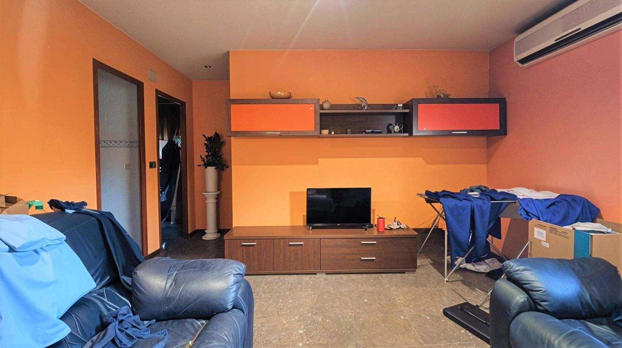 Wohnzimmer von Country house zum verkauf in L'Aleixar mit Klimaanlage, Heizung und Terrasse