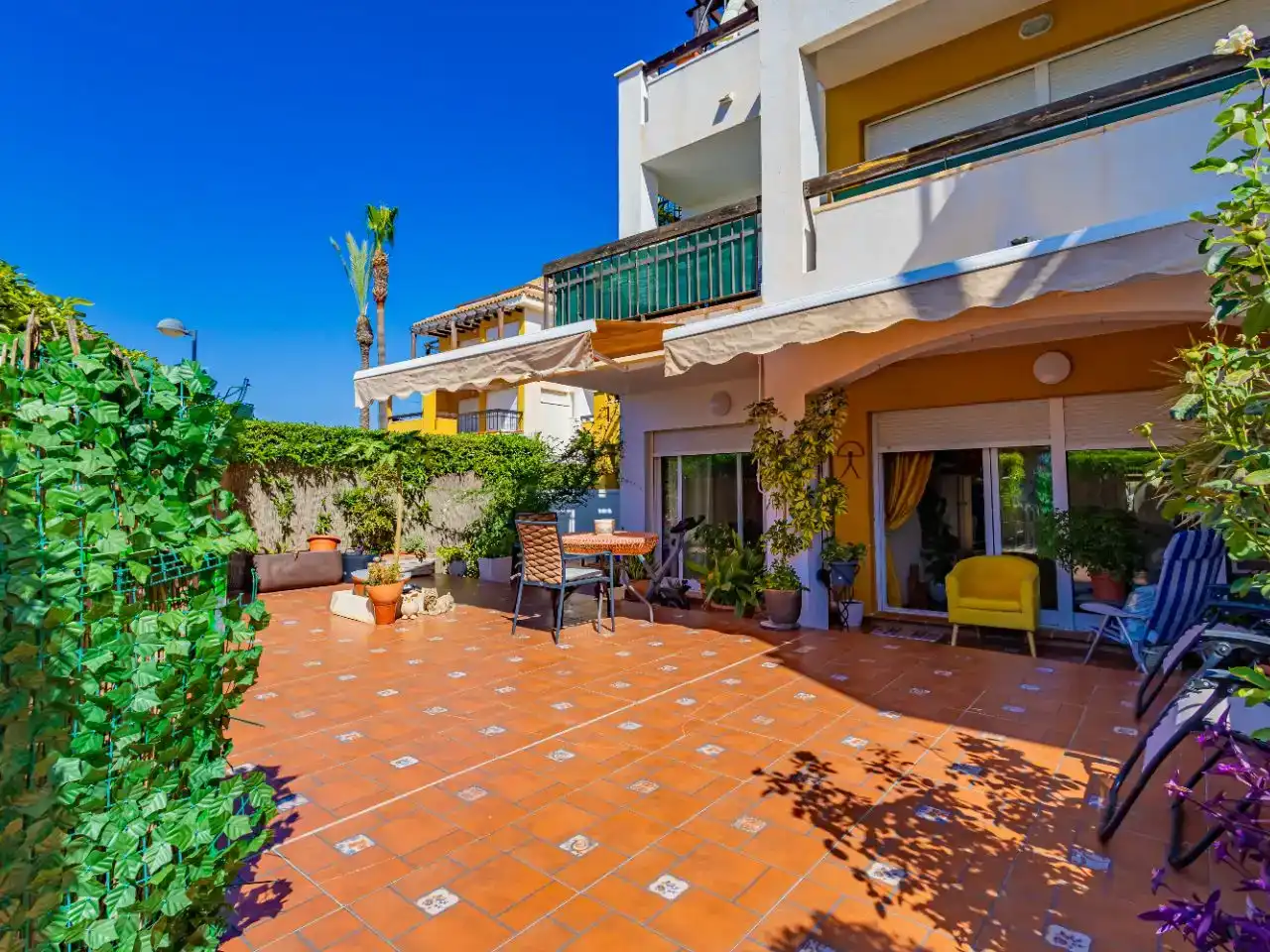Terrace of Flat for sale in Vera  with Air Conditioner, Private garden and Parquet flooring