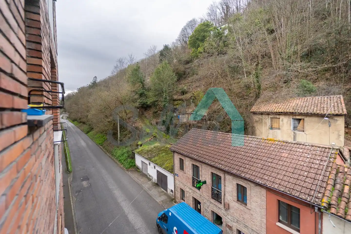 Vista exterior de Piso de alquiler en Mieres (Asturias) con Calefacción y Amueblado