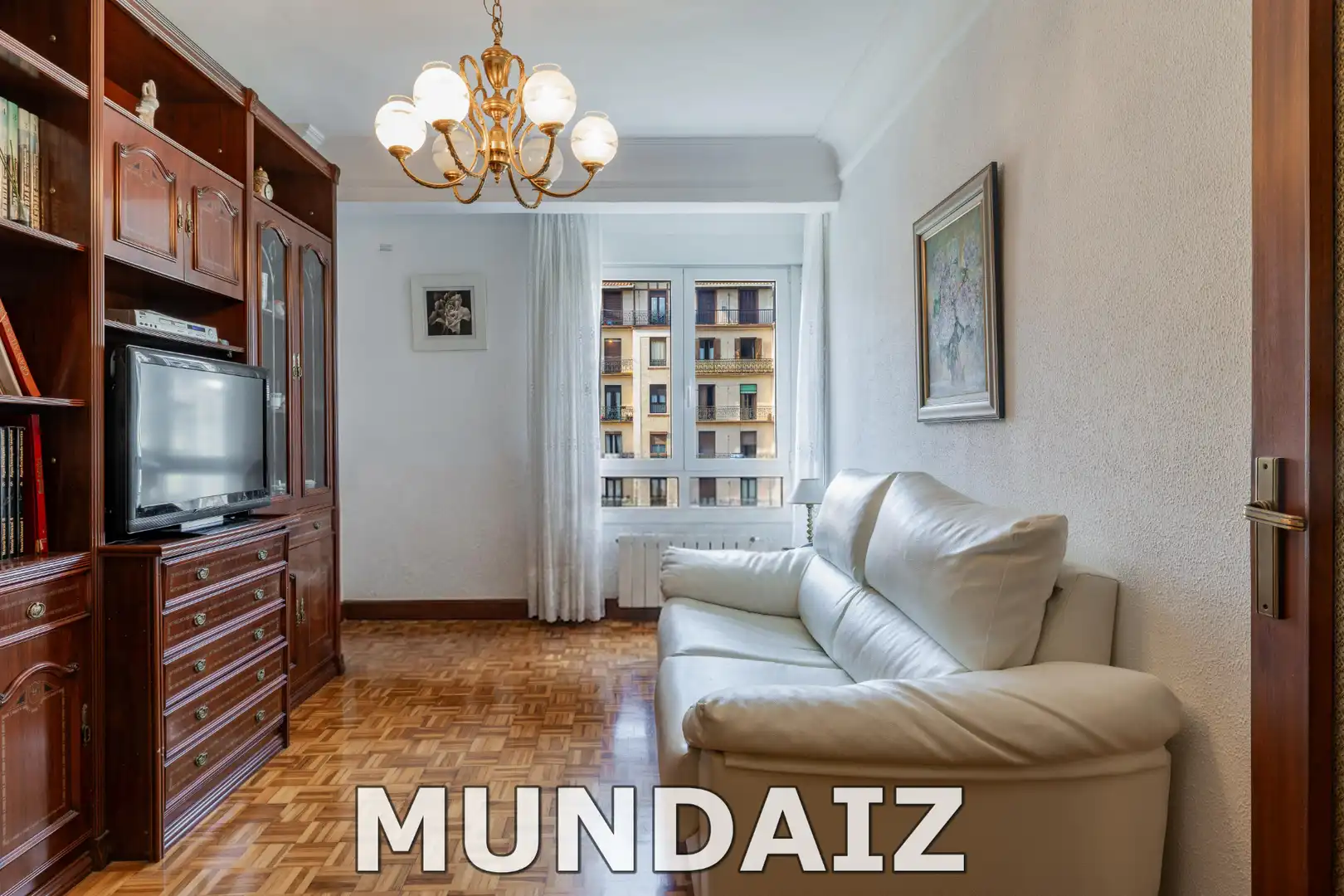 Sala de estar de Piso en venta en Donostia - San Sebastián  con Calefacción, Amueblado y Horno