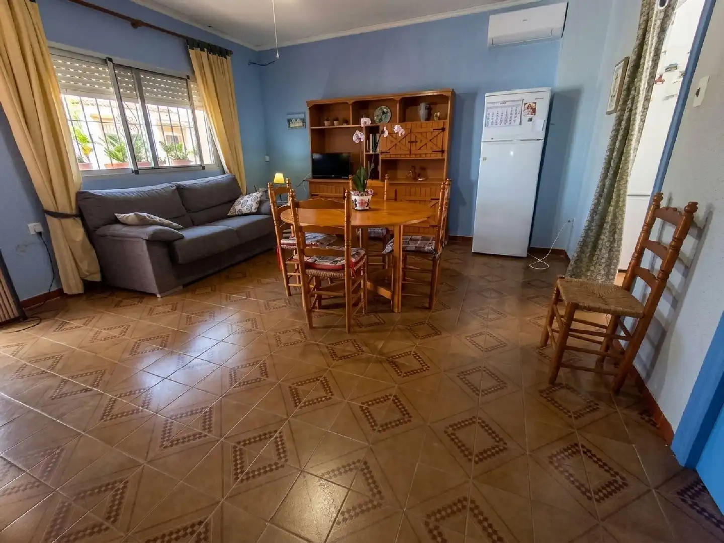 Sala de estar de Casa o chalet de alquiler en Dénia con Calefacción, Jardín privado y Terraza