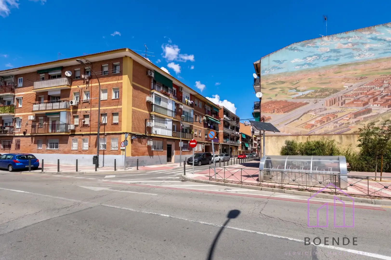 Vista exterior de Piso en venta en Getafe con Aire acondicionado, Terraza y Amueblado