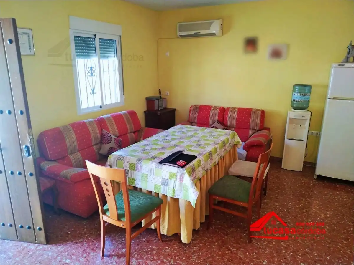 Living room of Country homes for sale in Córdoba  with Air Conditioner, Private garden and Storage room