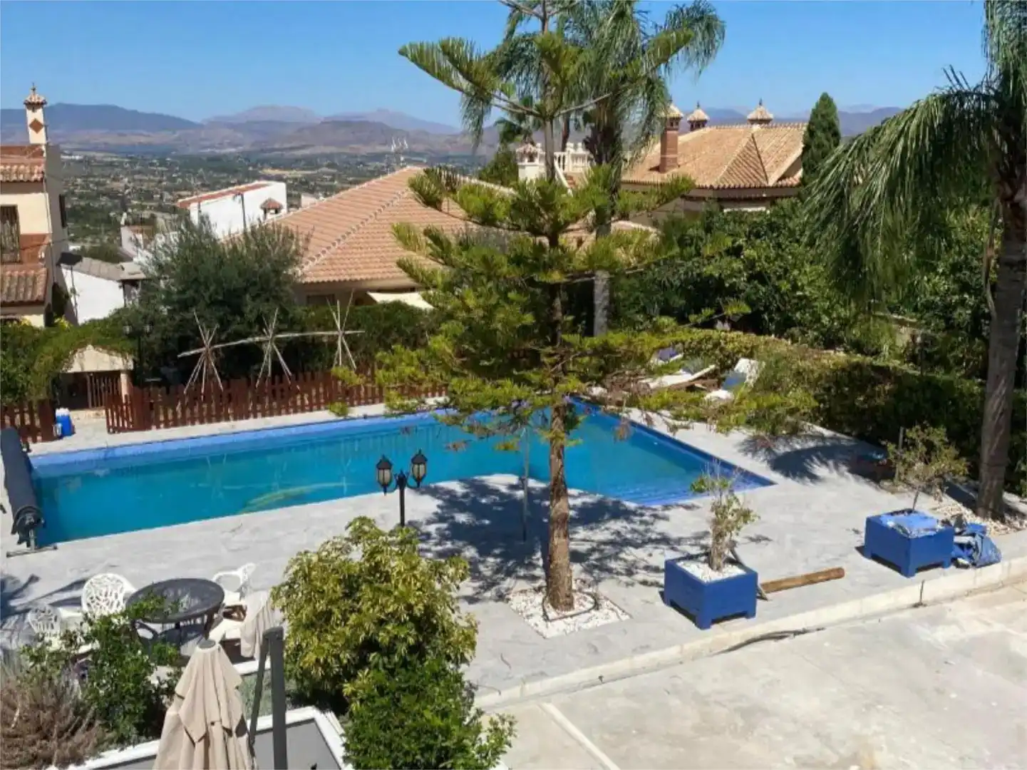 Schwimmbecken von Wohnung zur Miete in Alhaurín El Grande mit Klimaanlage, Schwimmbad und Balkon