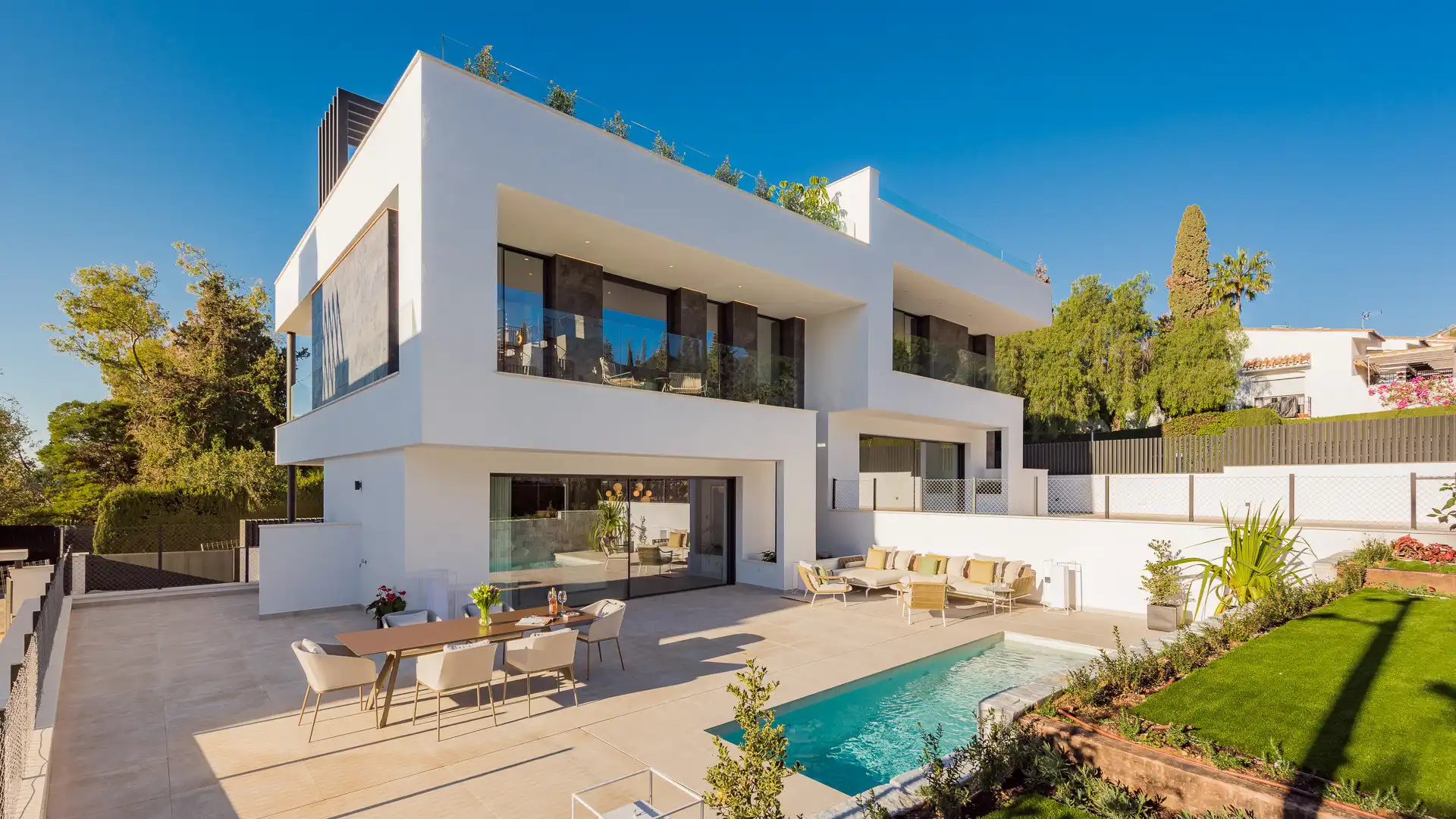 Haus mit Pool zum Verkauf in Marbella Centro