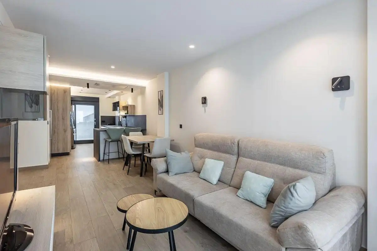 Wohnzimmer von Haus oder Chalet zum Verkauf in Albolote mit Klimaanlage, Heizung und Terrasse