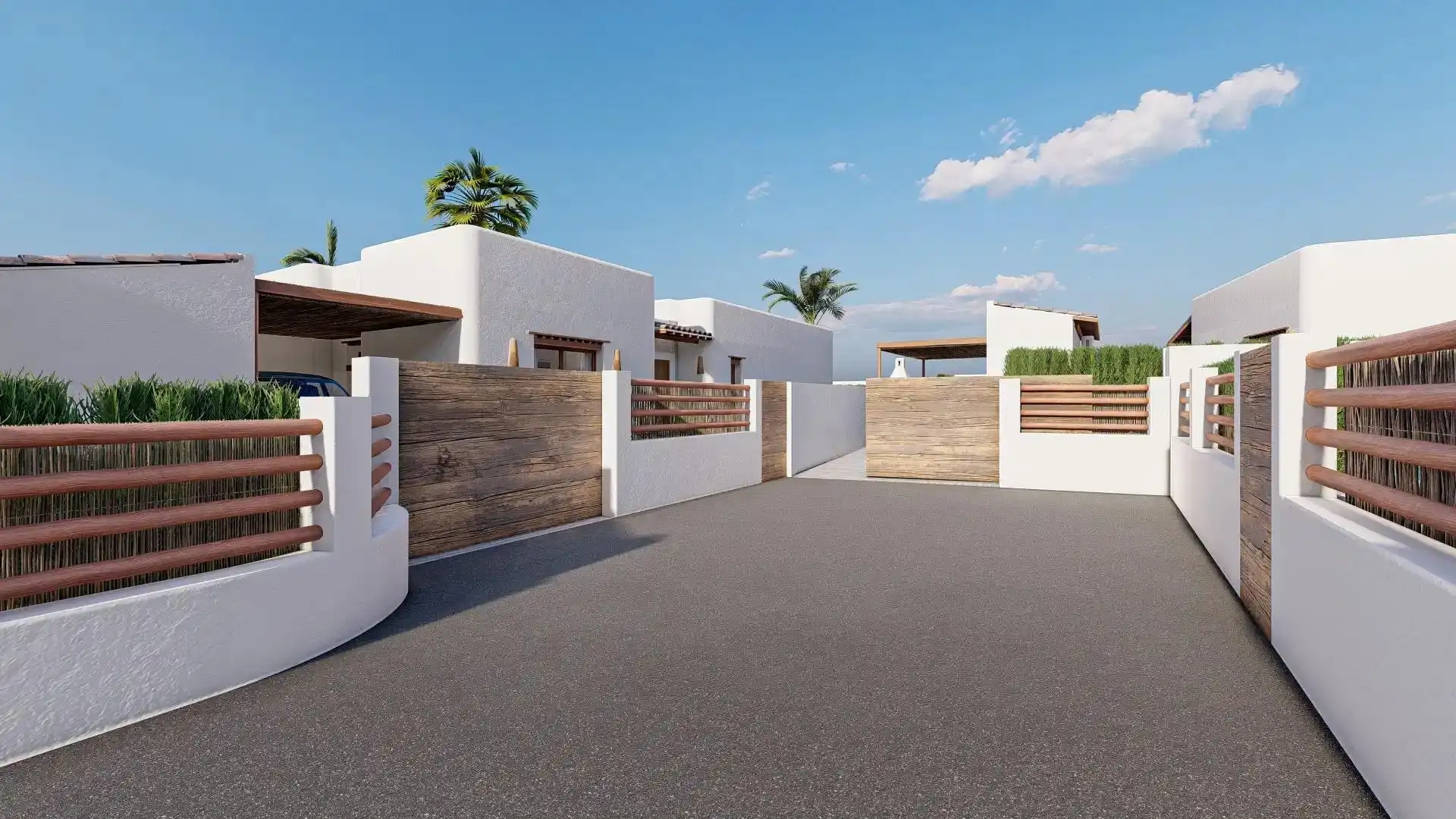 Vista exterior de Casa o chalet en venta en L'Alfàs del Pi con Aire acondicionado, Jardín privado y Terraza