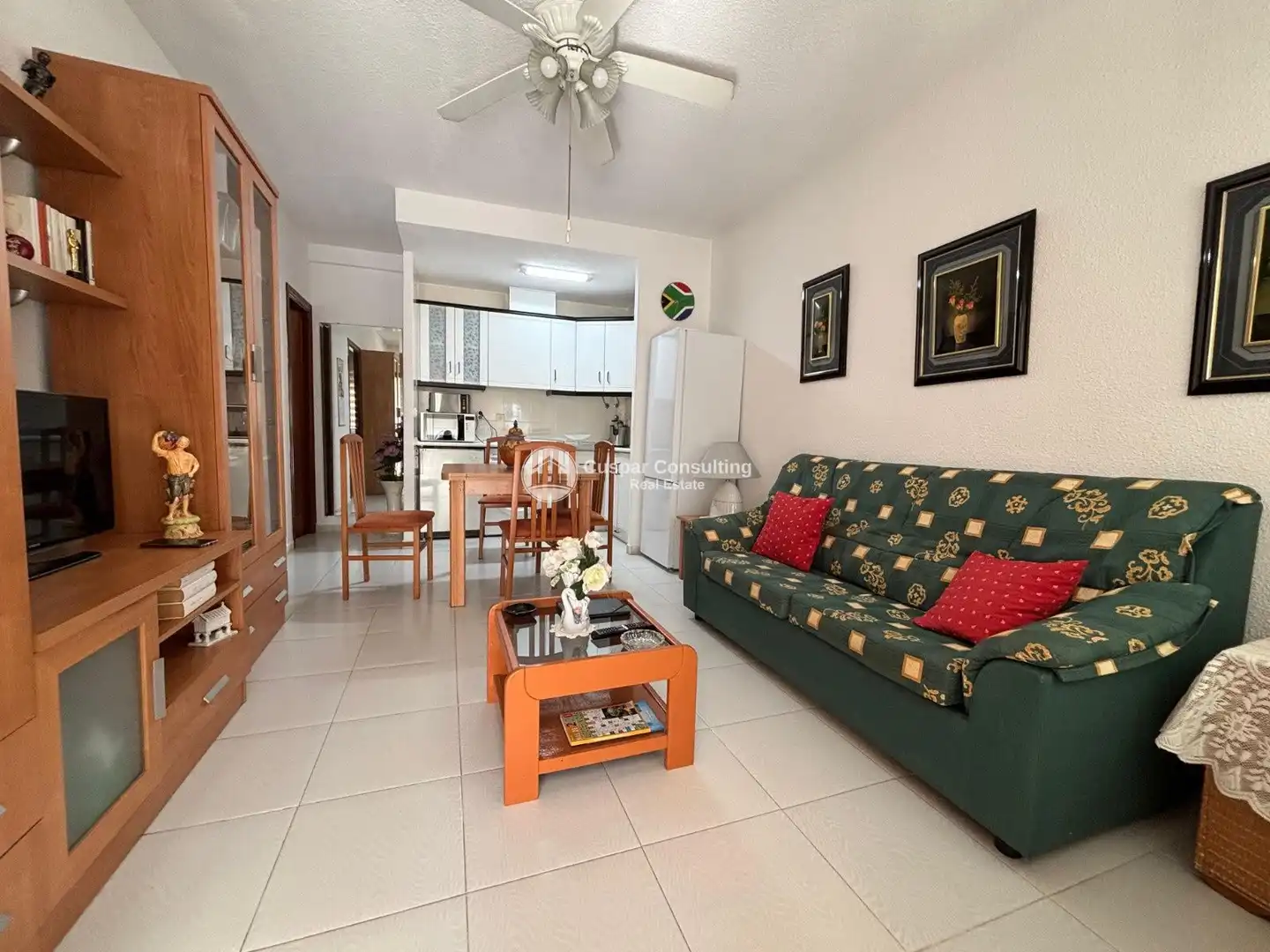 Sala de estar de Apartamento en venta en Los Alcázares con Terraza y Amueblado
