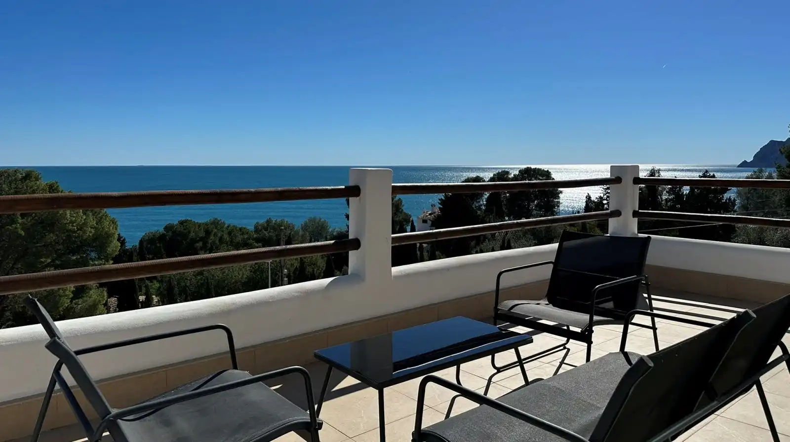 Terrassa de Casa o xalet en venda en Benissa amb Aire condicionat, Calefacció i Jardí privat