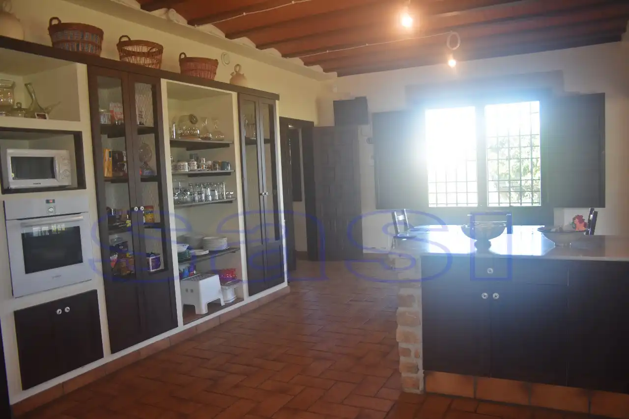 Cocina de Casa o chalet en venta en Montornès del Vallès con Aire acondicionado, Jardín privado y Terraza