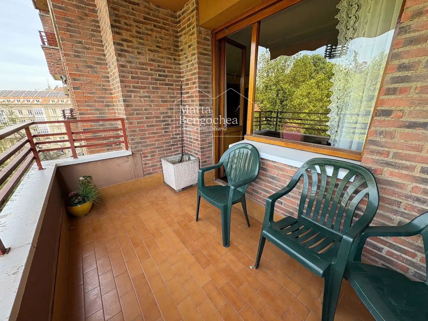 Terrace of Flat for sale in Vitoria - Gasteiz  with Heating, Terrace and Storage room