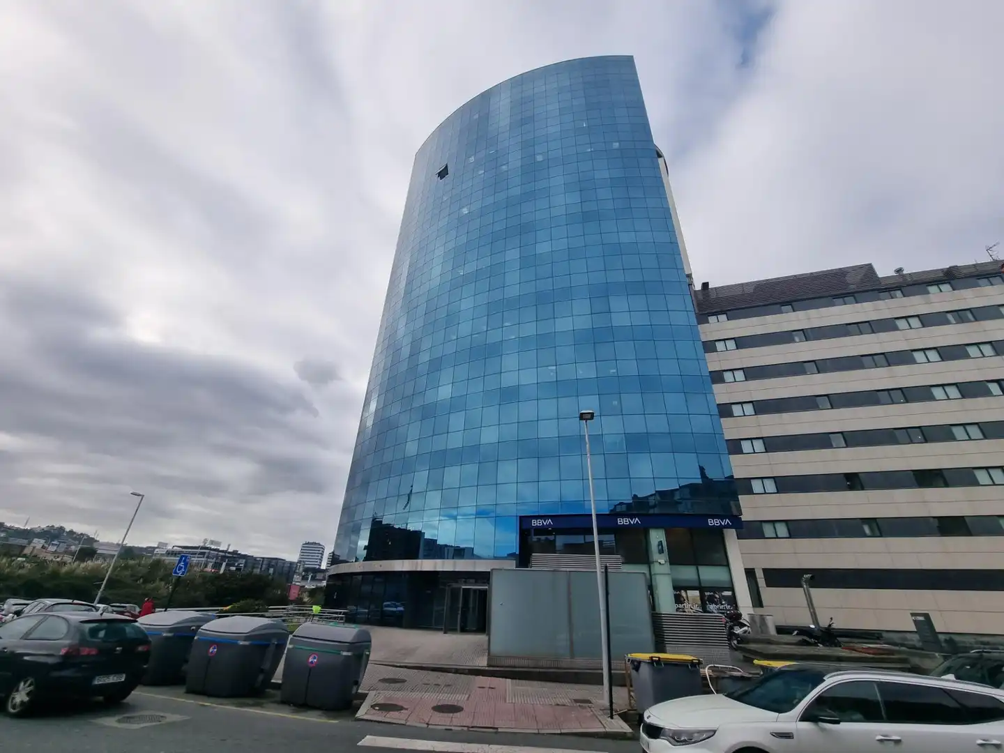 Vista exterior de Garaje en venta en A Coruña Capital 