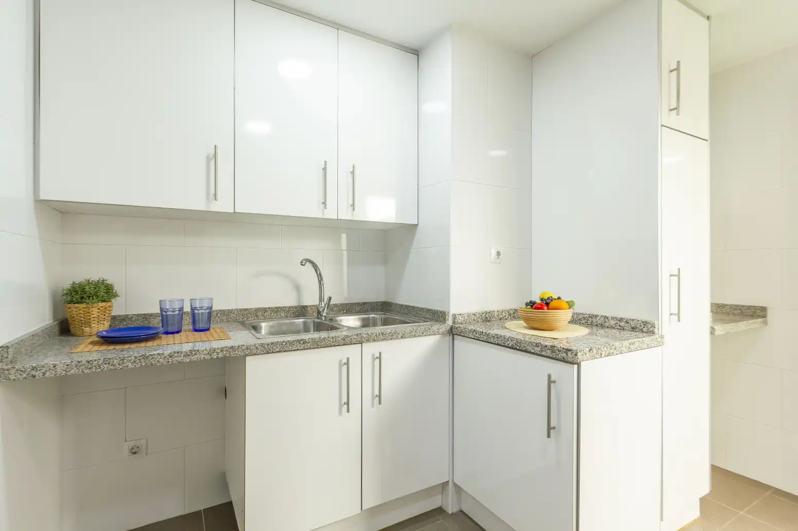 Küche von Wohnung zum Verkauf in Foios mit Klimaanlage und Terrasse