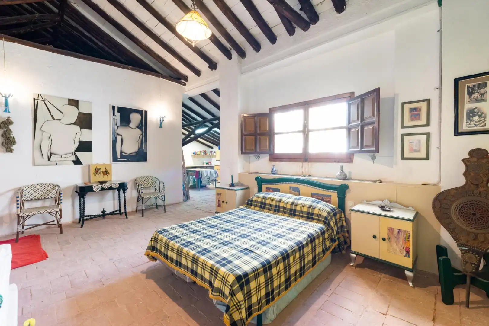Dormitori de Finca rústica en venda en Pinos Puente amb Jardí privat, Terrassa i Traster