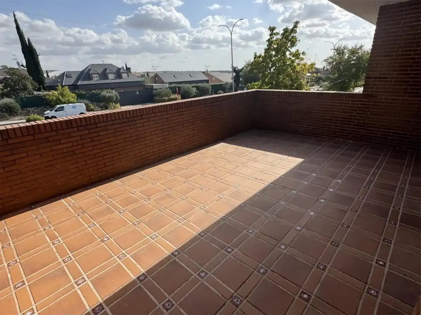 Terraza de Casa o chalet en venta en Móstoles con Aire acondicionado, Jardín privado y Trastero