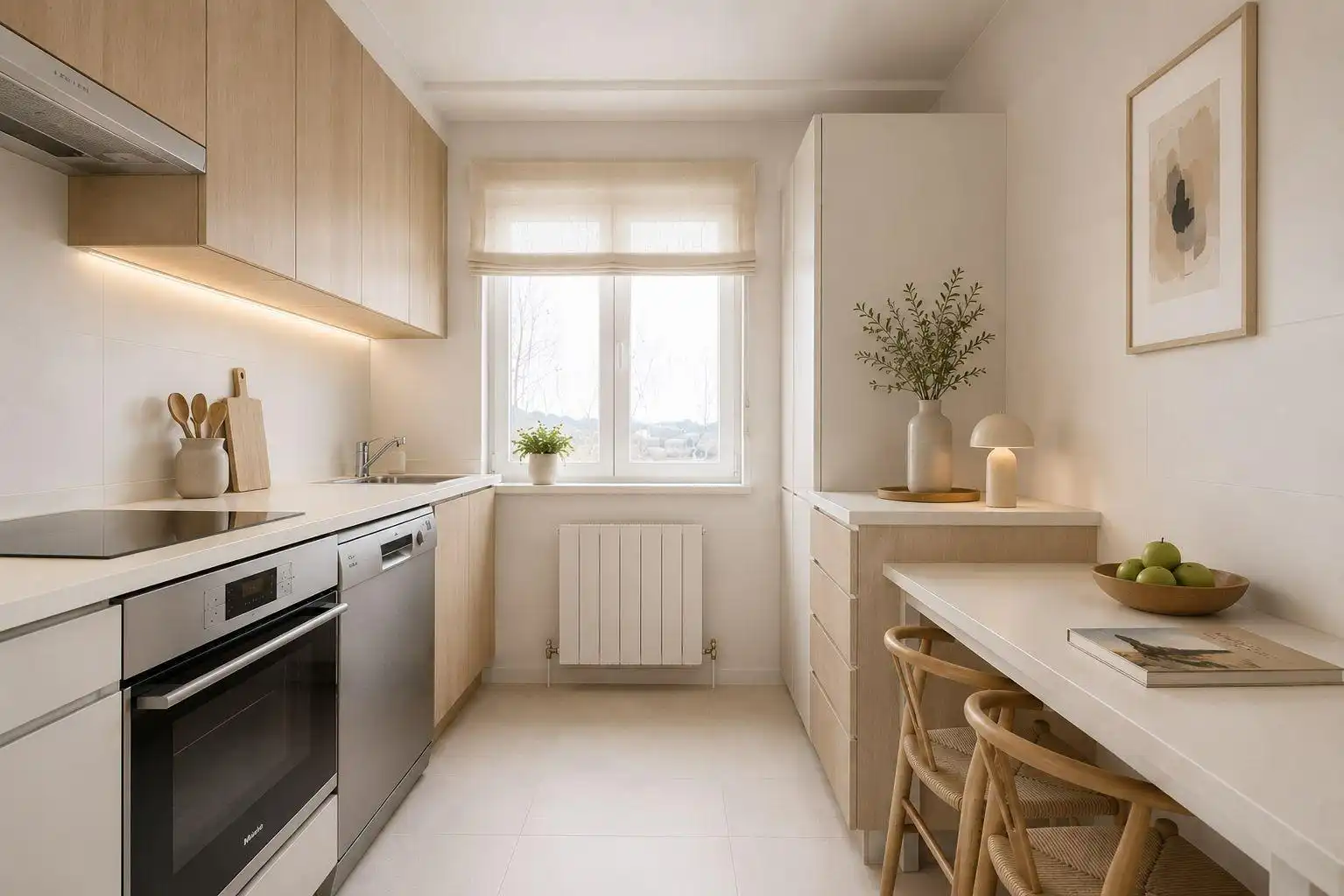Kitchen of Flat for sale in Barakaldo   with Heating, Terrace and Furnished
