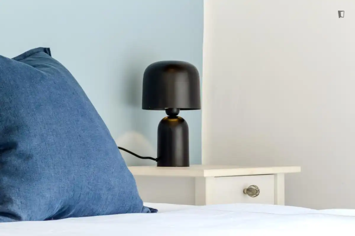 Schlafzimmer von Wohnungen zur Miete in Barcelona mit Klimaanlage, Heizung und Möbliert