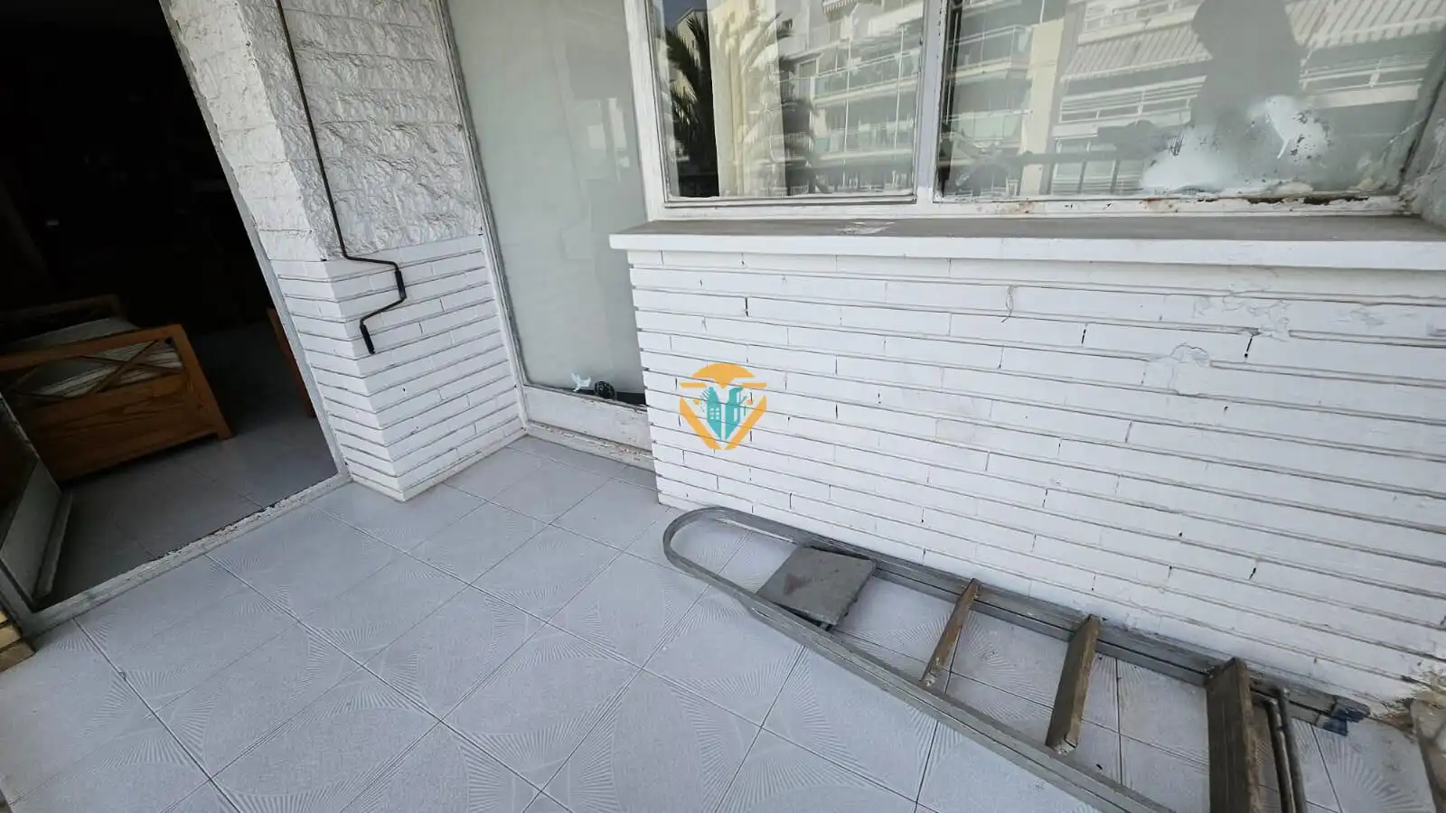 Balcony of Flat for sale in Playa Levante