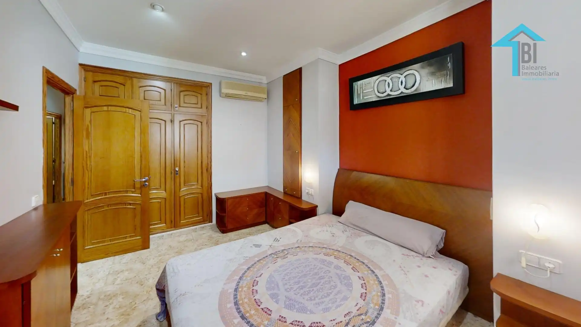 Habitación de Apartamento de alquiler en Felanitx con Aire acondicionado, Jardín privado y Terraza
