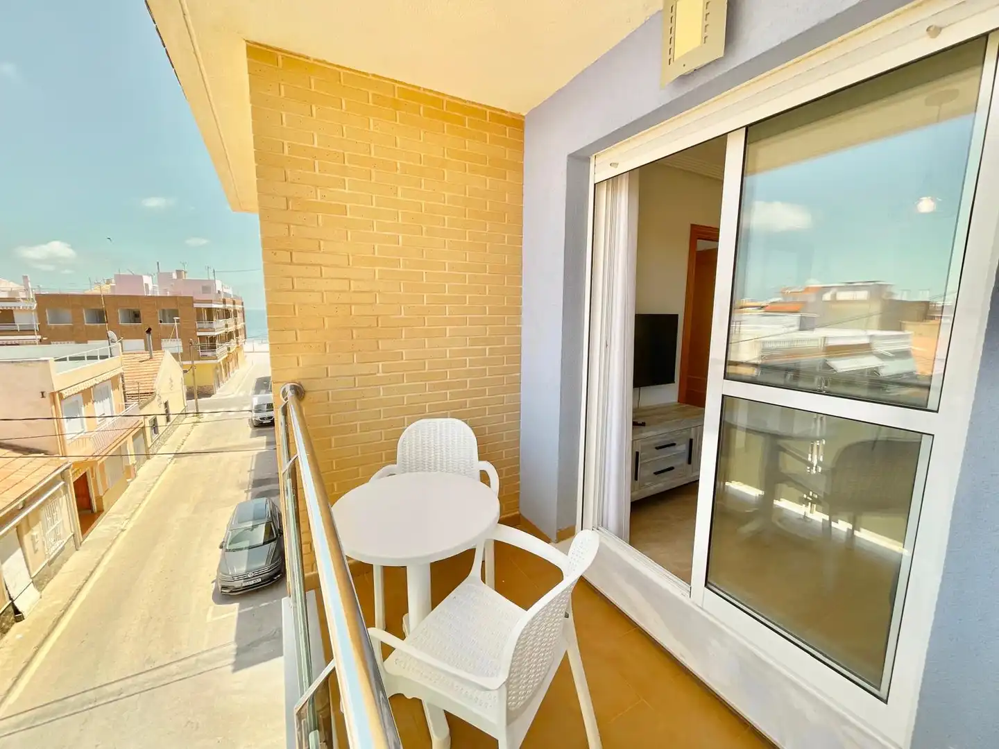Terrassa de Apartament de lloguer en Los Alcázares amb Aire condicionat, Terrassa i Traster