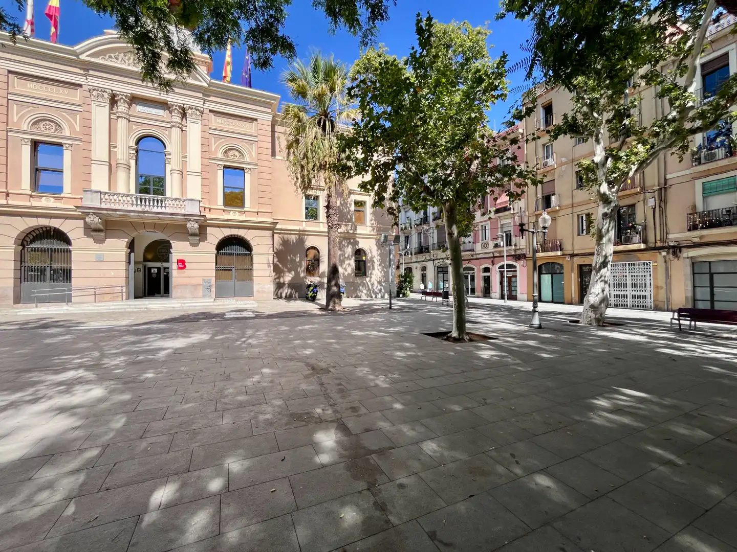 Vista exterior de Piso en venta en Barcelona con Aire acondicionado, Parquet y Amueblado