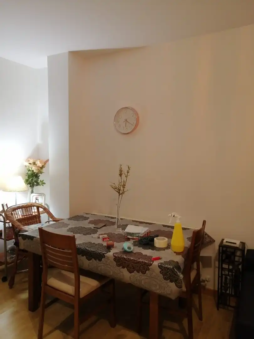 Dining room of Flat for sale in Nogueira de Ramuín  with Heating, Parquet flooring and Furnished