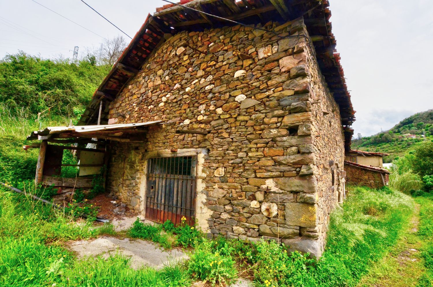 Exterior view of House or chalet for sale in Mieres (Asturias)  with Swimming Pool