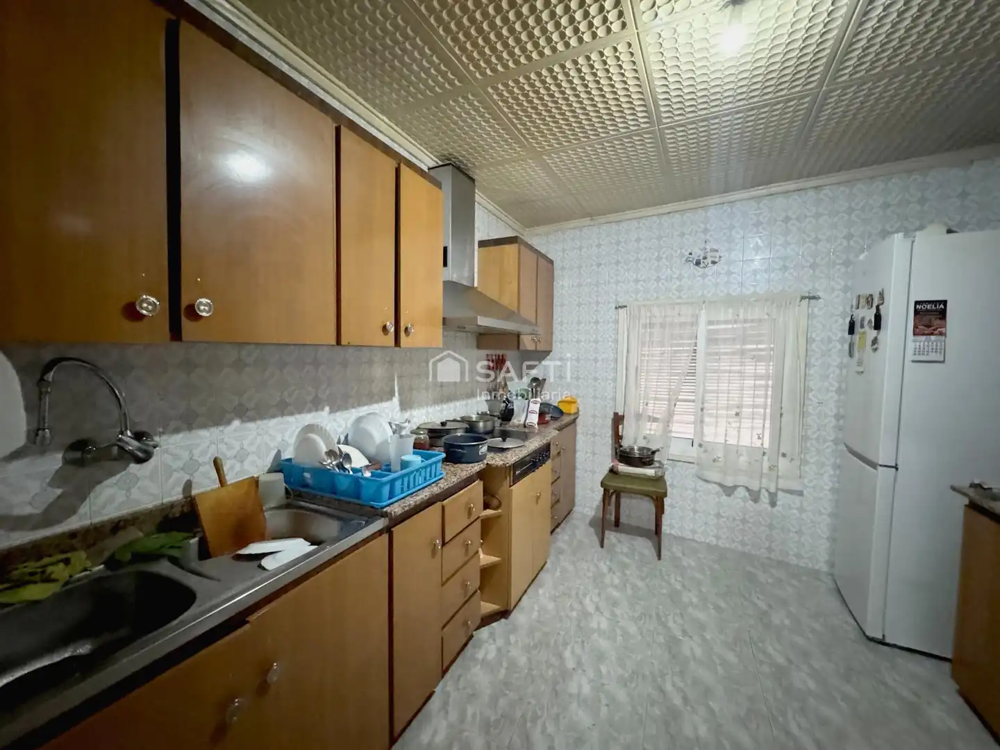 Cocina de Casa adosada en venta en Algueña con Terraza