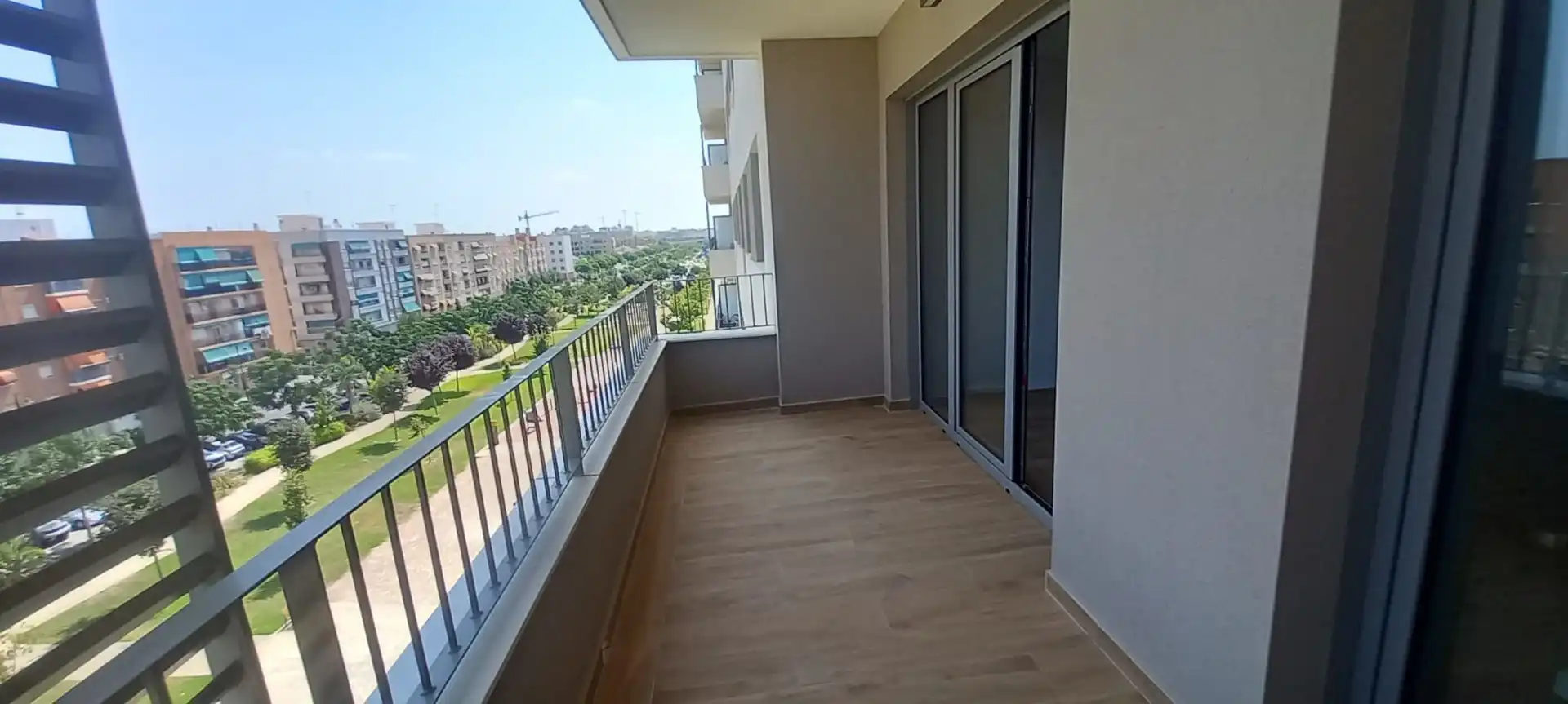 Terrasse von Wohnung zur Miete in Quart de Poblet mit Abstellraum und Schwimmbad