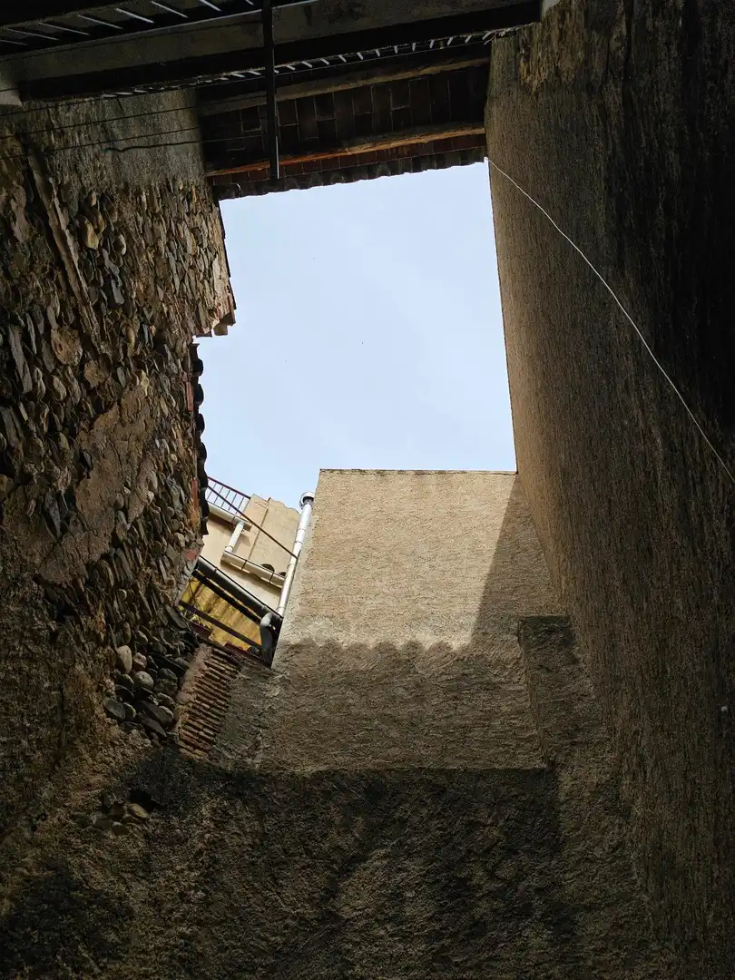 Außenansicht von Einfamilien-Reihenhaus zum Verkauf in Poboleda mit Terrasse, Abstellraum und Balkon