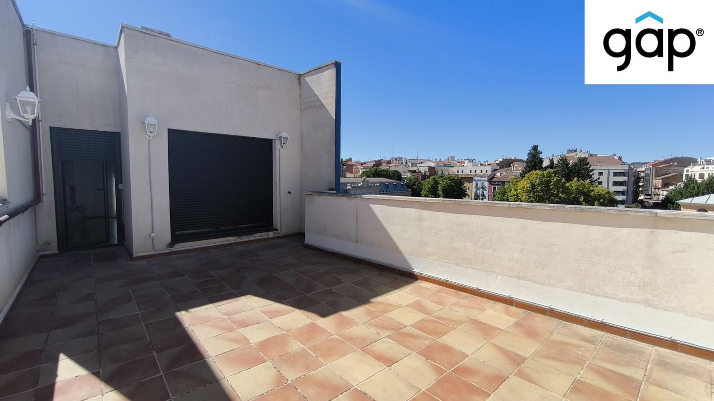 Terrace of Duplex to rent in Cuenca Capital  with Heating, Terrace and Furnished