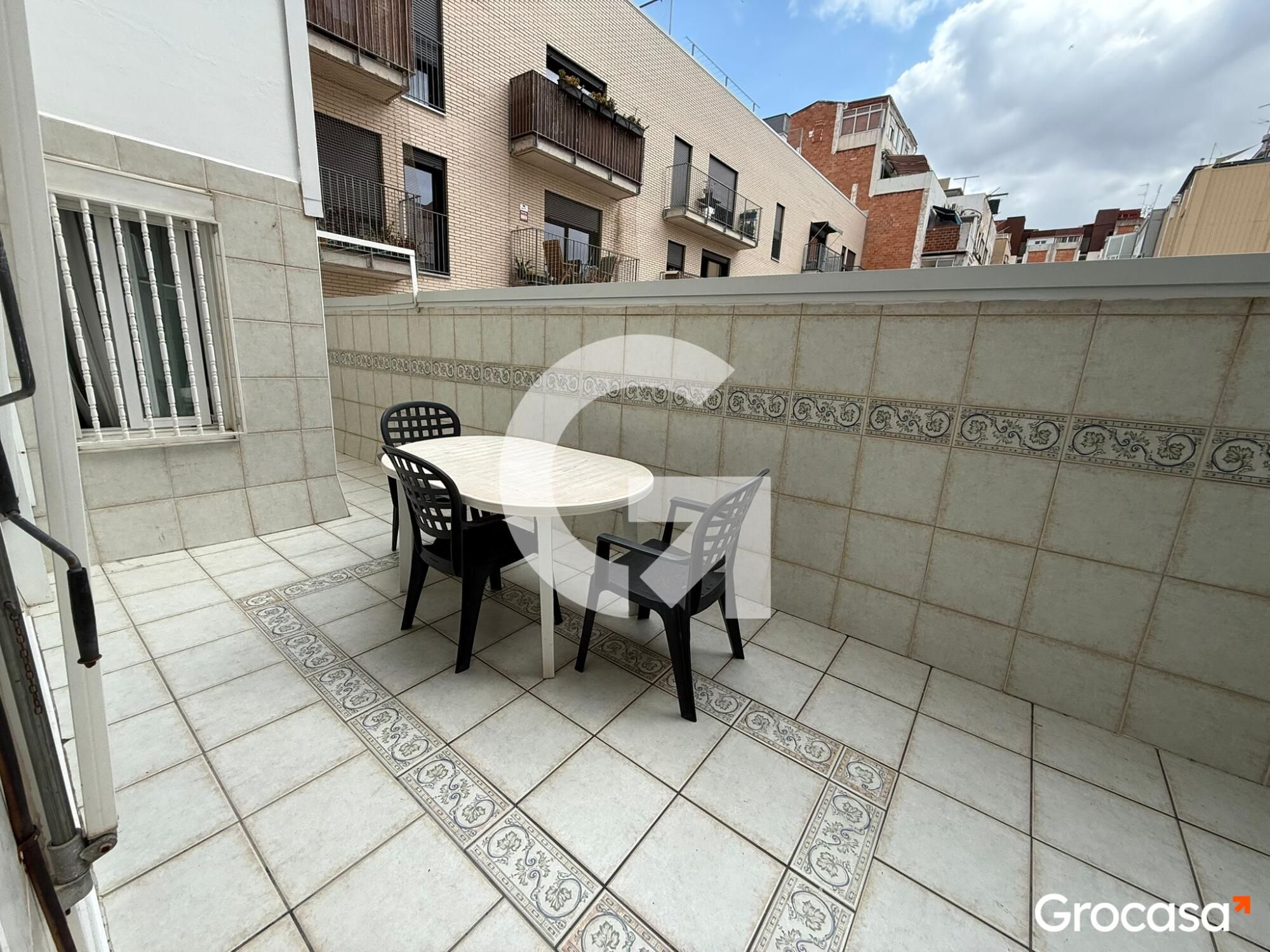 Terrace of Flat for sale in L'Hospitalet de Llobregat  with Air Conditioner, Heating and Storage room