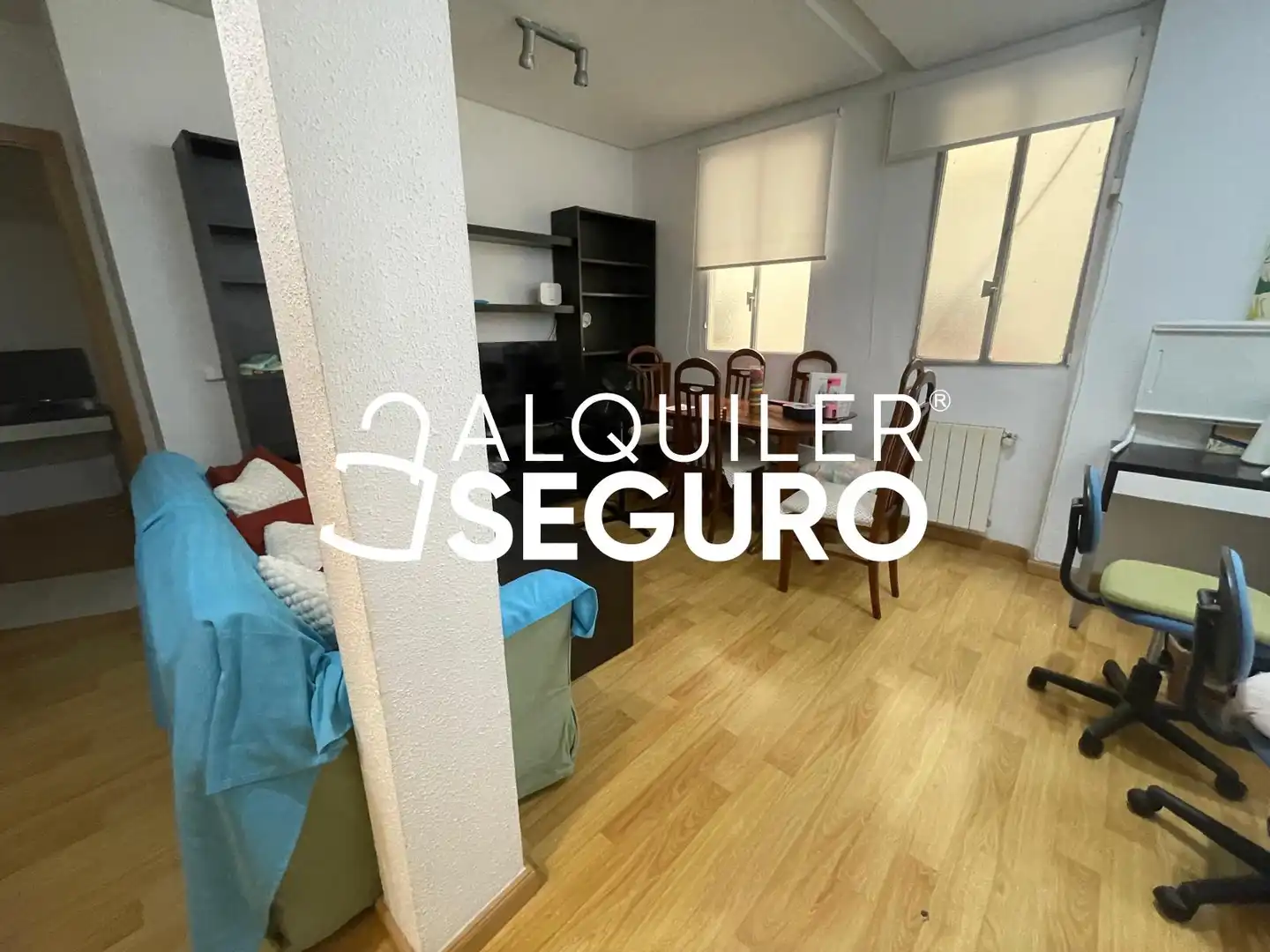 Exterior view of Flat for rent in Madrid  with Heating and Furnished