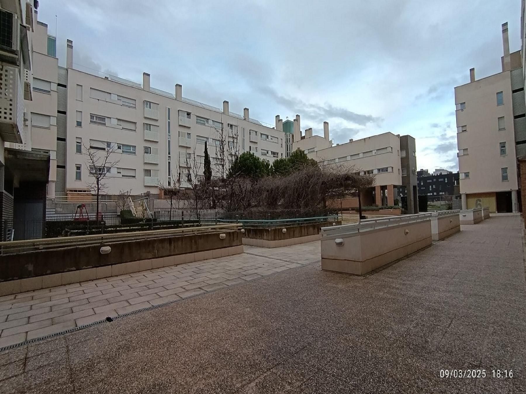 Vista exterior de Garatge en venda en Alcorcón